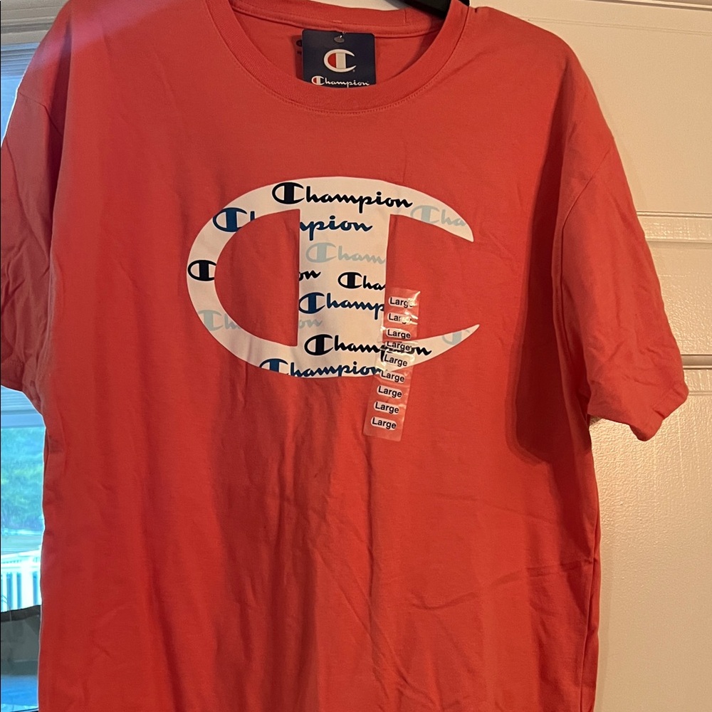 Champion Men's Bold Orange Tee